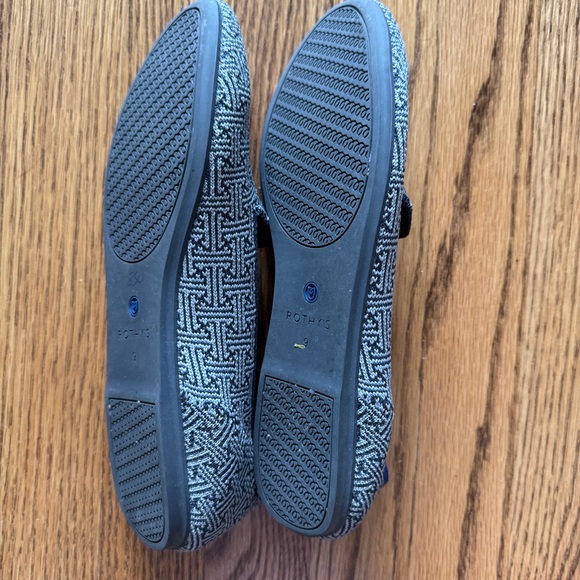 ROTHY'S | Women's The Loafer in blue and gray pattern SIZE 9 - Picture 8 of 8